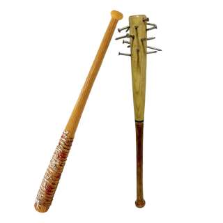 Fargo Season 5 Scotty Lyon Sienna King Screen Used Prop Foam Rubber Baseball Bat W/ Nails & Prop Plastic Bat W/ Barbed Wire Ep 503 & 504 | VIP Fan Auctions