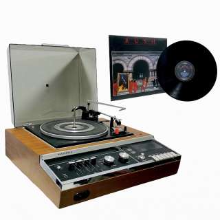 The Iron Claw Mike Von Erich Stanley Simons Screen Used Turntable & Rush Album | VIP Fan Auctions