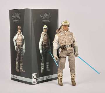 Sideshow Collectibles - Star Wars 1/6 scale action figure ’Commander Luke Skywalker Hoth’. Detailed… | Ewbank’s