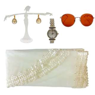 Snowpiercer LJ Folger (Played By Annalise Basso) Production Worn Veil, Earrings, Watch & Sunglasses Ep 302 | VIP Fan Auctions