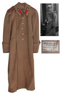 Fredric March Wool Russian Army Coat From ’’We Live Again’’ | Nate Sanders
