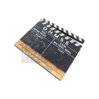 On Her Majestys Secret Service | ON HER MAJESTYS SECRET SERVICE James Bond Clapperboard (1-M1018) | Propabilia