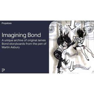 JAMES BOND: CASINO ROYALE - Collection of Martin Asbury Original Hand-Drawn Storyboards