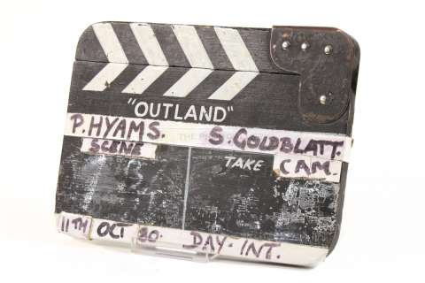 Outland - Production used insert clapperboard