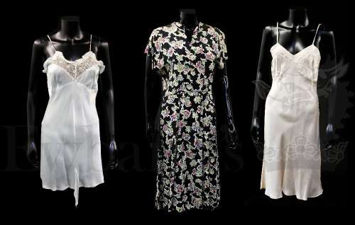 Lot 236 - † Evita (1996) A group of three costumes made for Madonna in her starring role as Eva Peron during t