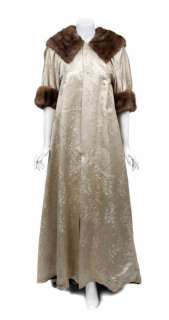 Lot 496 - JOANNE WOODWARD EVENING COAT WORN IN FROM THE TERRACE
