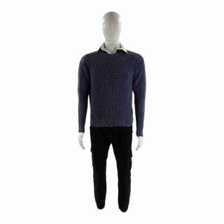 Red One Dylan O’Malley Screen Worn Cargo Pants, Polo Shirt & Sweater Ch 2 Sc 105pt-121 | VIP Fan Auctions