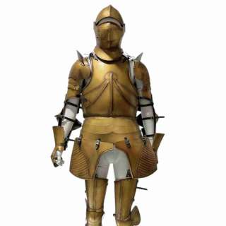 The Serpent Queen Gabriel De Lorges De Montgommery Screen Worn Stunt Double Helmet, Shoulder Pads, Torso, Elbow Pieces, Gauntlet Cuffs, Leg Pieces & Shin Guards Ep 106 | VIP Fan Auctions