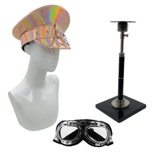 Opus The Rhinestone Chalet Screen Used Goggles, Hat & Hat Stand | VIP Fan Auctions