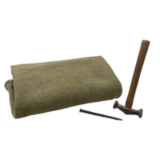 The Last Voyage of the Demeter Anna (Aisling Franciosi) Screen Used Blanket, Hammer & Nail | VIP Fan Auctions