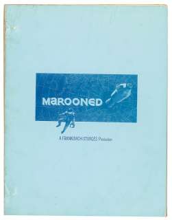 Marooned Original Final Script | RR Auction