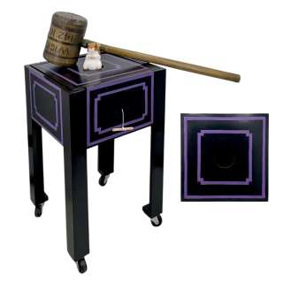 Lot #106: Poker Face Season 2 Elijah Turner (Callum Vinson) Screen Used Magic Box, Magic Box Board, Mallet & Stuffed Animal Ep 206