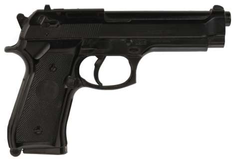 Lot 1481 - Tom Cruise ‘Ethan Hunt‘ Beretta 92FS Brigadier stunt pistol from Mission Impossible 2.