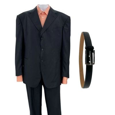 The Smashing Machine Mark Kerr (Dwayne Johnson) Screen Worn Business Suit, Button-Up Shirt & Belt Ch 27 Sc 82, 83 | VIP Fan Auctions