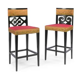 A set of bar stools from "Ocean’s Thirteen" | Bonhams