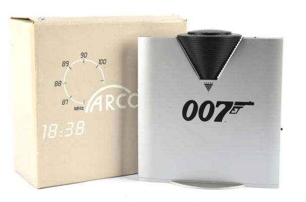 Lot 2399 - James Bond 007 - a rare Arco 007 FM radio, No 853921. boxed. | Ewbank’s