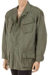 Lot 485 - Forest Whitaker ‘Big Harold‘ tropical combat coat from Platoon.