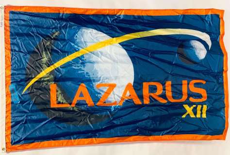 Lot 181 - Interstellar (2014) - Hero Matched Mission Flag #1