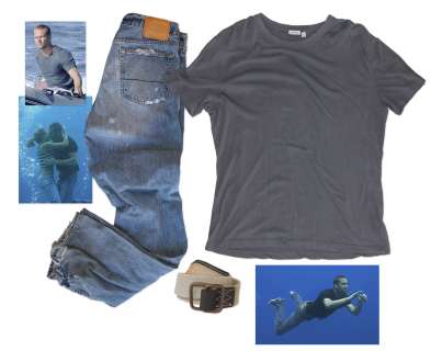 Paul Walker Screen-Worn Outfit From ’’Into the Blue’’ | Nate Sanders