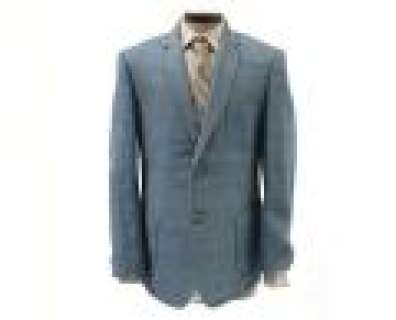 Mad Men | Don’s Blue Sport Coat, Button Down, Tie and Cufflinks | ScreenBid