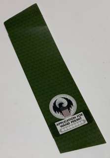 Lot 88 - Fantastic Beasts and Where to Find Them (2016) - "Wand Permit Application" (Green)
