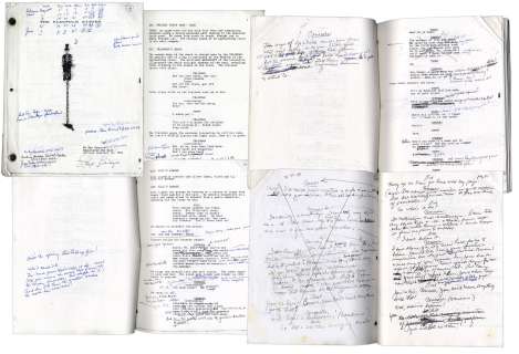 Lloyd Bridges’ Personally Owned & Signed Copy of ’’The Flagpole Sitter’’ Script | Nate Sanders