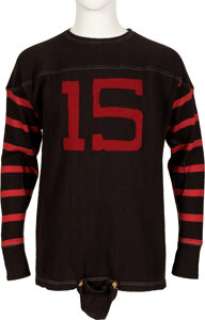 John Krasinski "Carter ’The Bullet’ Rutherford" #15 Princeton Tigers College Football Jersey from Leatherheads (Universal, 2008). | Heritage