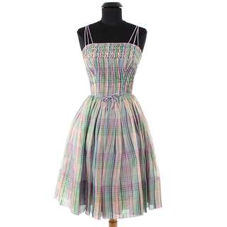 BOBBY - Diane (Lindsay Lohan) Plaid 1960s Day Dress
