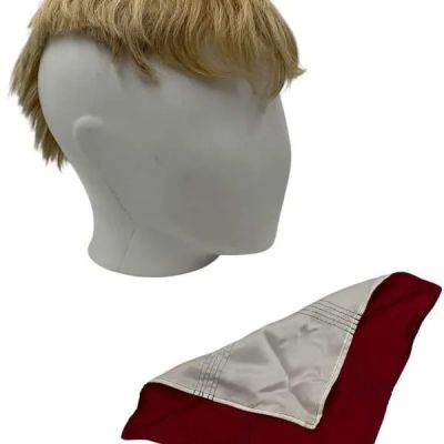 Lot 40: Onslaught Cyrus Screen Used Handkerchief & Wig | VIP Fan Auctions