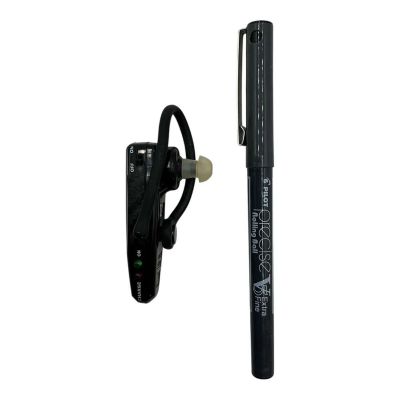 Lot 22: Primetime Chris Production Used Pen & Earpiece | VIP Fan Auctions