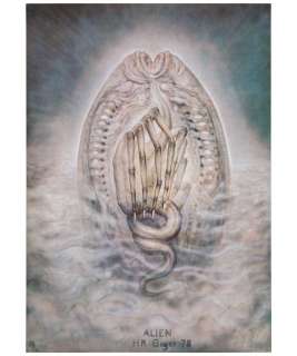 H.R. GIGER ALIEN EGG PRINT | Koller
