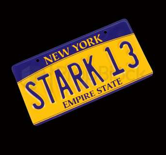 Spiderman: Homecoming (2017) Stark 13 License Plate | The Prop Block