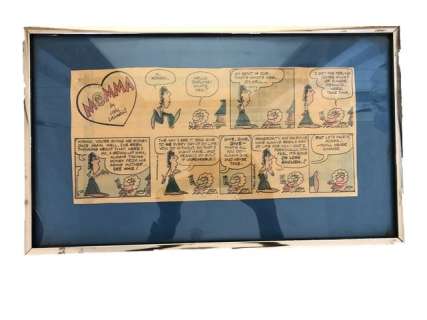 Momma Comic Strip Framed | Premiere Props