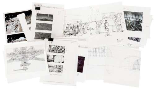 Lot 72 - A Large Group of Original Concept Art and Drawings from The...