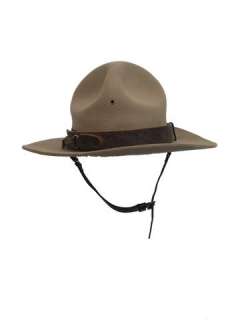 Lot 151 - Full Metal Jacket Sgt. Hartman (R. Lee Ermey) Hat Movie Props