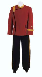 Star Trek - Lot 881 - SULU‘S UNIFORM JACKETS, SHIRTS, AND PANTS