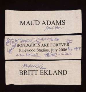 Lot 228 - Bond Girls