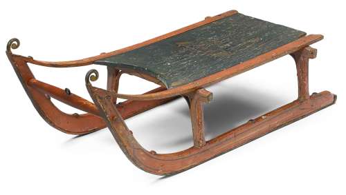 Screenwriter Herman Mankiewicz’s "Rosebud" sled, gifted to him at the conclusion of principal photography for Citizen Kane | Bonhams
