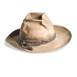 A John Wayne cowboy hat worn in Hondo, Rio Bravo and The Train Robbers | Bonhams