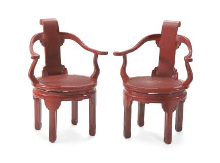 A pair of Mary Pickford chairs from Pickfair | Bonhams