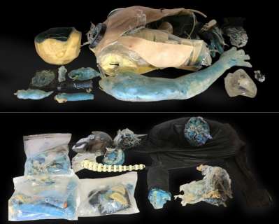 Almost Human - misc screen used part includes torso, arms, head, etc... | Direct Liquidation