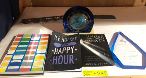 Group of assorted props & books from "The Good Doctor" show | Direct Liquidation