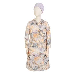 Olivia Colman (as the Queen): A quilted dress coat Season 3, Episode 7, ’Moondust’ | Bonhams