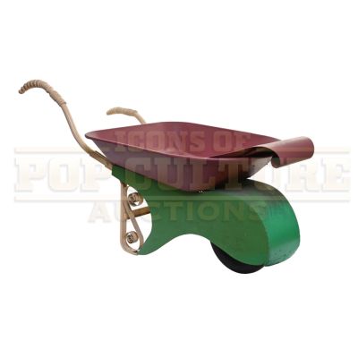 Lot 229 - How the Grinch Stole Christmas – Prop Whoville Wheelbarrow - H4-45 | Icons of Pop Culture