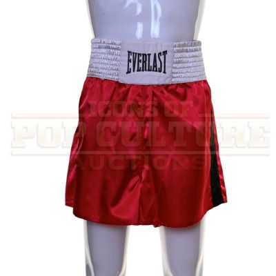 Lot 42 - Big George Foreman – George Foreman’s (Khris Davis) Boxing Trunks – 60-49 | Icons of Pop Culture