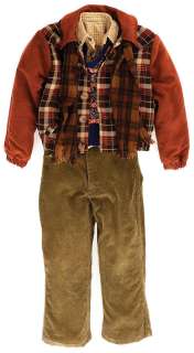 Lot 976 - Freddie Highmore complete "Charlie" costume created for Charlie and the Chocolate Factory.