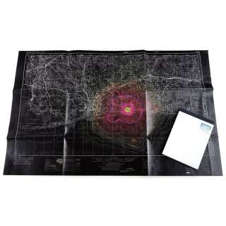 ANNIHILATION - Lot 28 - Dr. Ventress‘ Geographical Map of the Shimmer and Notepad