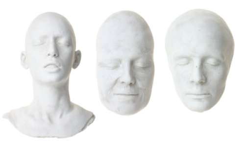 Patricia Arquette, Sigourney Weaver, and Julia Roberts Life Masks.... | Heritage