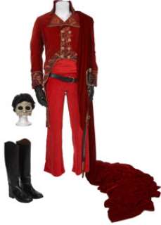 The Phantom of the Opera - Gerard Butler‘s "Red Death" Masquerade Costume....