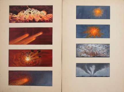 Meteor Storyboard Drawings by Edward Carfagno. (Total: 2 Items) | Heritage